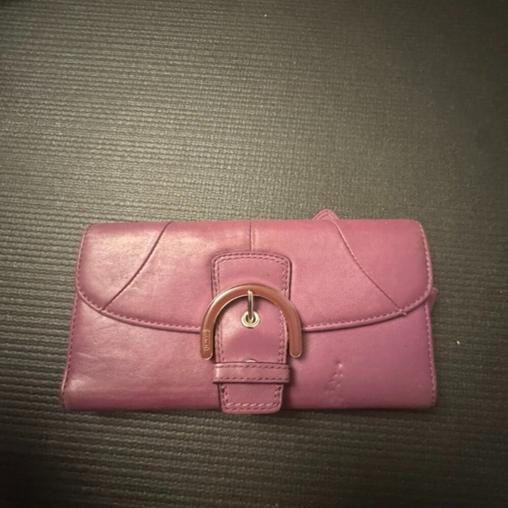 Coach Purple Purse